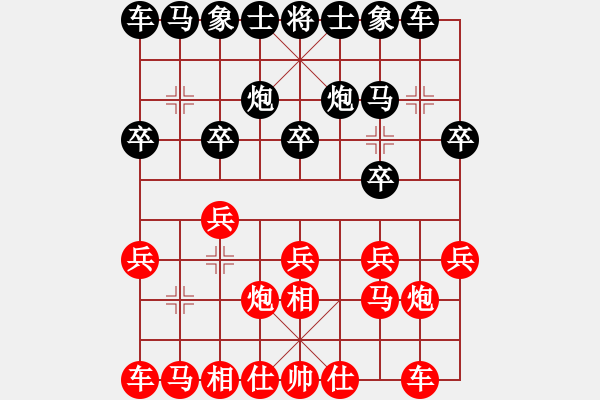 象棋棋譜圖片：天天企鵝電競直播紀雪山業(yè)7-2先負許銀川2018·6·13 - 步數(shù)：10 