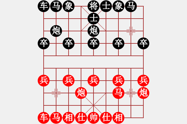 象棋棋譜圖片：bbboy002[紅] -VS- 關(guān)呂戰(zhàn)呂布[黑] - 步數(shù)：10 