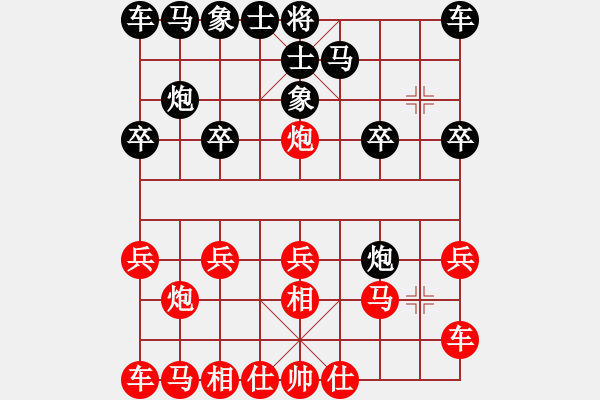 象棋棋譜圖片：橫才俊儒[292832991] -VS- 常青照相館[2254164952] - 步數(shù)：10 