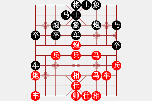 象棋棋譜圖片：洛恩格林(2段)-勝-投降也殺(5段) - 步數(shù)：30 