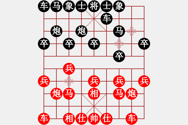 象棋棋譜圖片：zwjsysz(7段)-和-gzmqwe(8段) - 步數(shù)：10 