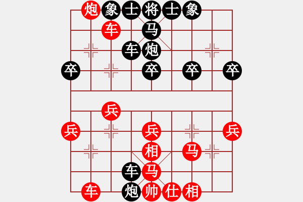 象棋棋譜圖片：老五馬路(1段)-負(fù)-炮轟馬嘶(2段) - 步數(shù)：40 