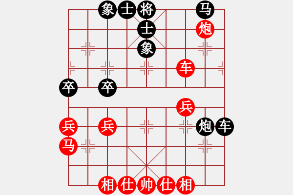 象棋棋譜圖片：火車頭張梅(9段)-和-指導(dǎo)思想(2段) - 步數(shù)：40 