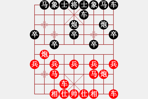 象棋棋譜圖片：深圳好棋智慧棋社小蠻腰先負太守棋狂2019·1·6 - 步數(shù)：10 