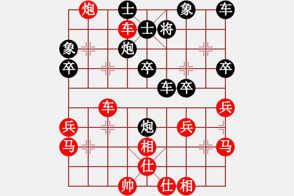 象棋棋譜圖片：1053局 A02- 邊馬局-旋風(fēng)引擎23層(2774) 先勝 龐統(tǒng)(2250) - 步數(shù)：50 