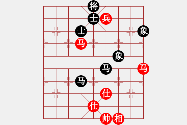 象棋棋譜圖片：我老臭了(3弦)-和-梁山岳醫(yī)生(風(fēng)魔) - 步數(shù)：200 