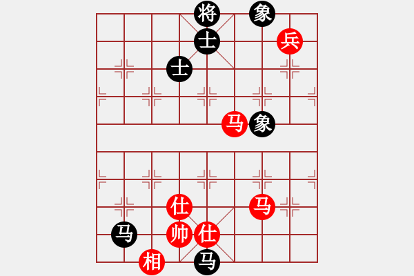 象棋棋譜圖片：我老臭了(3弦)-和-梁山岳醫(yī)生(風(fēng)魔) - 步數(shù)：236 