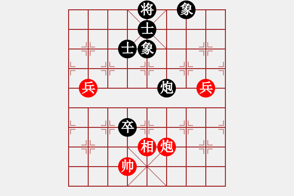 象棋棋譜圖片：二核旋風炮(月將)-和-萬法不容(月將) - 步數：120 