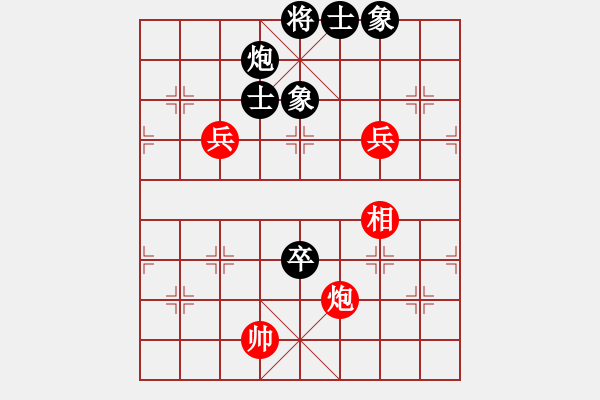 象棋棋譜圖片：二核旋風炮(月將)-和-萬法不容(月將) - 步數：130 