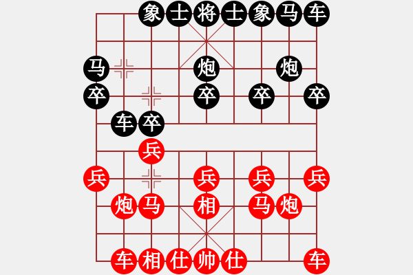 象棋棋譜圖片：石門寶刀紅(6段)-負(fù)-煙臺路邊棋(4段) - 步數(shù)：10 