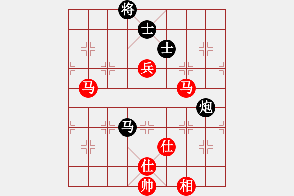 象棋棋谱图片：天天蔡佑广棋社朱少钧业9-1先胜张武业9-3 - 步数：260 