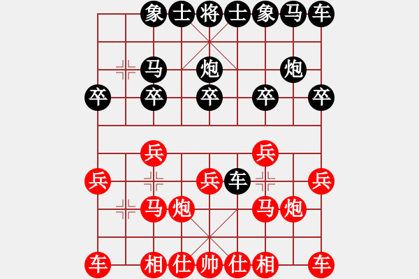 象棋棋譜圖片：天天象棋華山論劍獨孤求敗業(yè)8-1先負浩軒爺 - 步數(shù)：10 