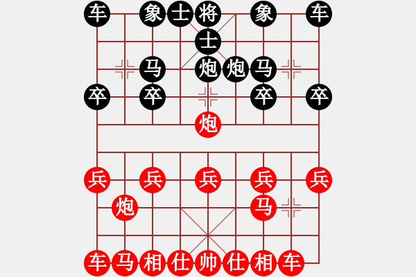 象棋棋譜圖片：橫才俊儒[292832991] -VS- ｌｉｎ[370913262] - 步數(shù)：10 