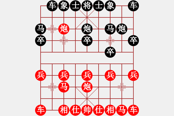 象棋棋譜圖片：11月10號no總象棋第二局（執(zhí)紅） - 步數(shù)：10 