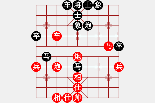 象棋棋譜圖片：祁幼林 先勝 周樺 - 步數(shù)：50 