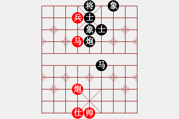 象棋棋譜圖片：中國(guó)象棋(無(wú)極)-和-單核小軟(地煞) - 步數(shù)：230 