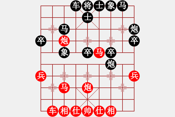 象棋棋譜圖片：飄香劍雨(3段)-負-zzjwda(6段) - 步數：30 