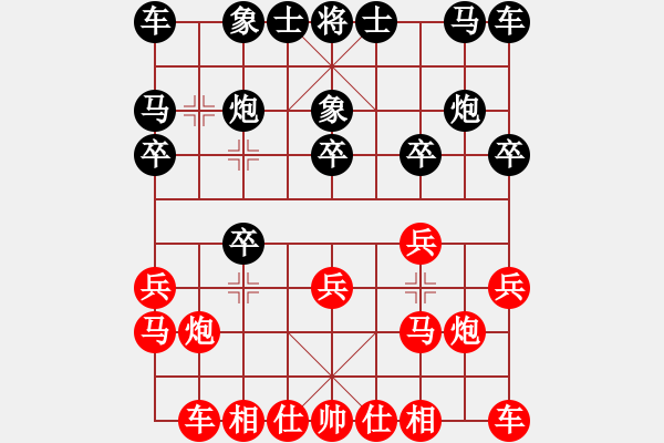 象棋棋譜圖片：阿詩瑪(9星)-勝-吸毒歐陽瘋(9星) - 步數(shù)：10 