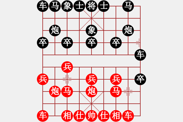 象棋棋譜圖片：不知 - 步數(shù)：10 