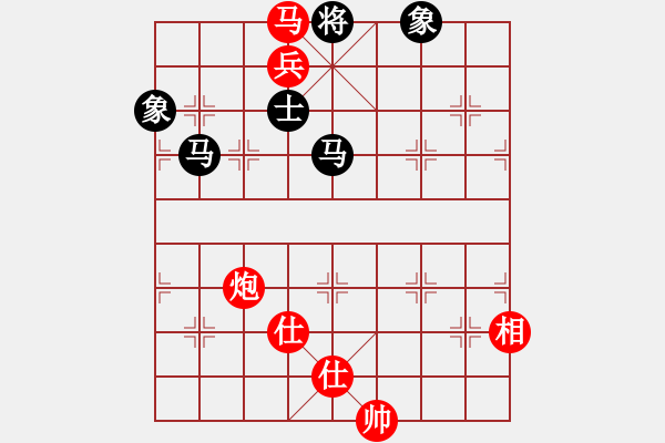 象棋棋譜圖片：起馬對進(jìn)卒（轉(zhuǎn)紅反宮馬黑屏風(fēng)馬）濟(jì)南大魚兒 nzbdwma - 步數(shù)：190 