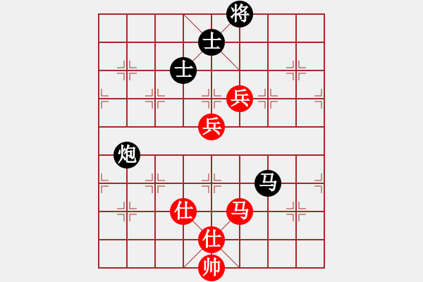 象棋棋譜圖片：150613 第七輪 第四臺 廖文杰(古來) 和 董榮成(新加蘭) - 步數(shù)：170 