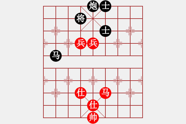 象棋棋譜圖片：150613 第七輪 第四臺 廖文杰(古來) 和 董榮成(新加蘭) - 步數(shù)：200 