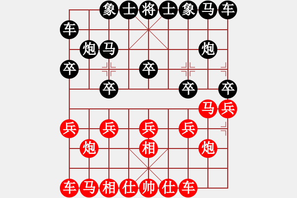 象棋棋譜圖片：今古弈一(月將)-負(fù)-南豐人(9段) - 步數(shù)：10 