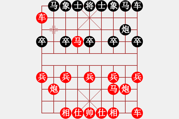 象棋棋譜圖片：何為敵鱉 - 步數(shù)：5 