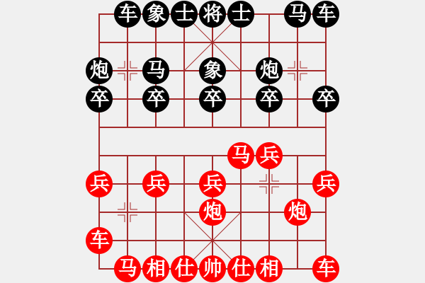 象棋棋譜圖片：阿德樹二(8段)-勝-paulaluo(6段) - 步數(shù)：10 