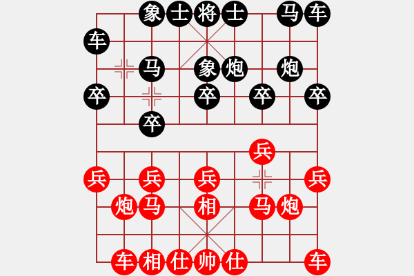 象棋棋譜圖片：夢幻聯(lián)隊冰(9段)-和-凌霄一號(4段) - 步數(shù)：10 