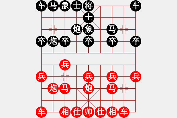 象棋棋譜圖片：青眼虎李云(4段)-勝-高血糖患者(2段) - 步數(shù)：10 