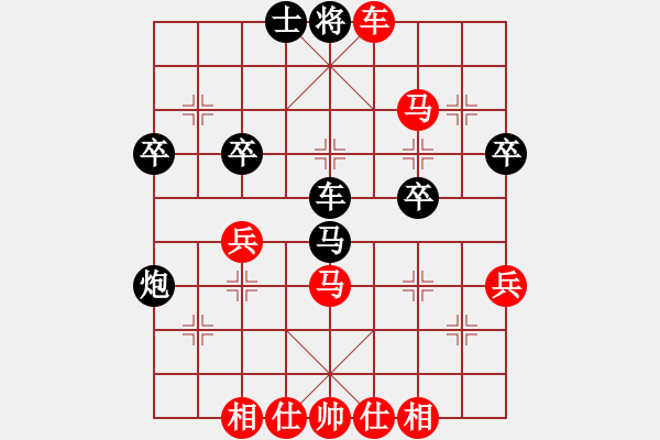 象棋棋譜圖片：象棋愛好者 VS 初級棋士 - 步數(shù)：47 