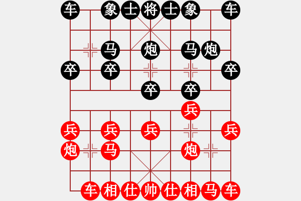 象棋棋譜圖片：【奇門魔谷】刑警羅飛[紅] -VS- 許銀川[黑] - 步數(shù)：10 