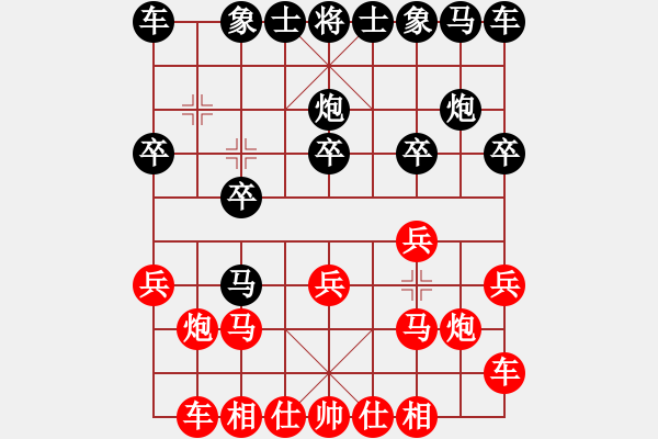 象棋棋譜圖片：人機對戰(zhàn) 2024-12-26 15:28  - 步數(shù)：10 