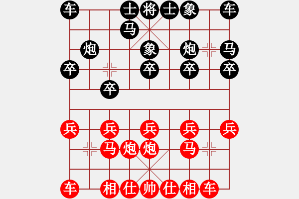 象棋棋譜圖片：2023.11.5.3五分鐘先勝列拐 - 步數(shù)：10 