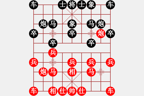 象棋棋譜圖片：中國澳門 徐浩華 勝 加拿大 林君維 - 步數(shù)：10 