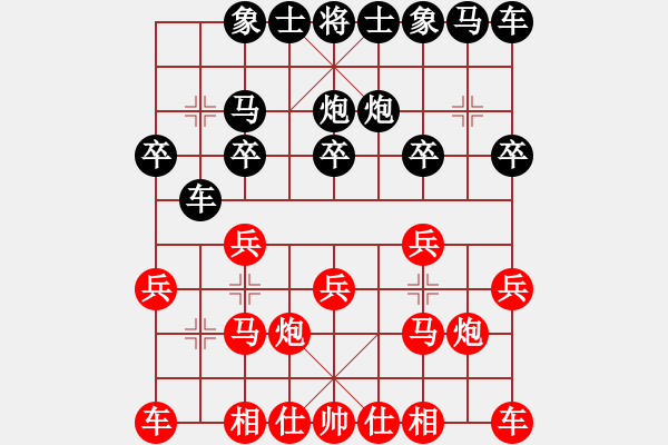 象棋棋譜圖片：cxyha(5r)-負(fù)-花骨朵(5r) - 步數(shù)：10 