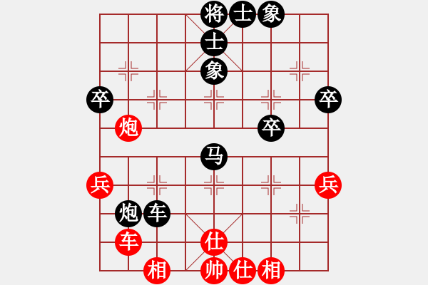 象棋棋譜圖片：放飛 負 分紅比例符合技術開 - 步數(shù)：50 