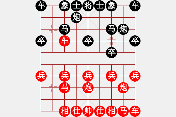 象棋棋譜圖片：龍騰[137698061] -VS- 仁智山水切克鬧[411564574] - 步數(shù)：10 