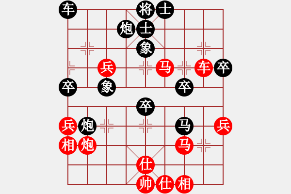 象棋棋譜圖片：股市淘金者(5弦)-負(fù)-探囊取物爾(8星) - 步數(shù)：40 