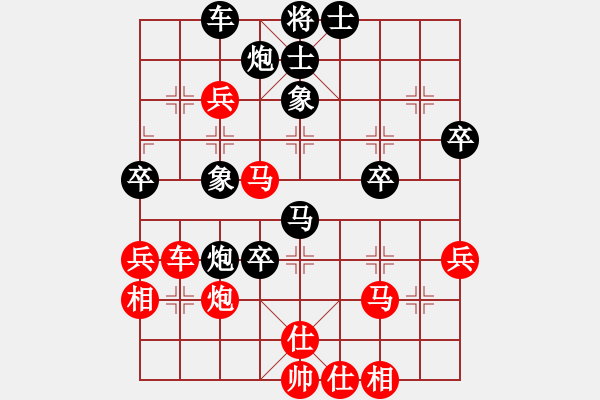 象棋棋譜圖片：股市淘金者(5弦)-負(fù)-探囊取物爾(8星) - 步數(shù)：50 