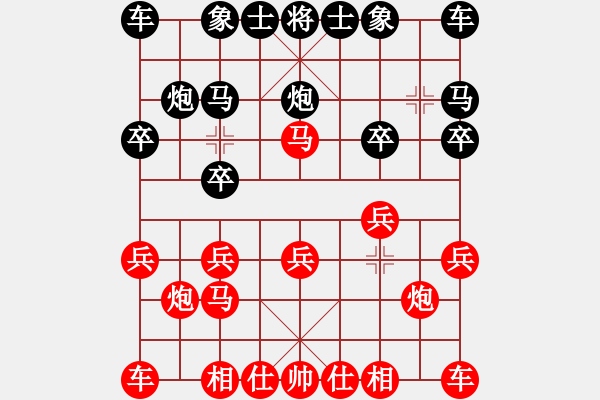 象棋棋譜圖片：郭嘉(2200) 先負 我不是偽哥(2550) - 步數：10 