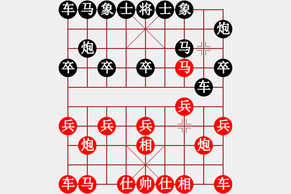 象棋棋譜圖片：業(yè)八哥［業(yè)1-2］先勝涿州。張…［業(yè)8-1］ - 步數(shù)：10 