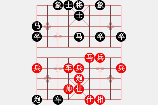 象棋棋譜圖片：xiaozenwei(9級(jí))-勝-兔子王子(2段) - 步數(shù)：40 