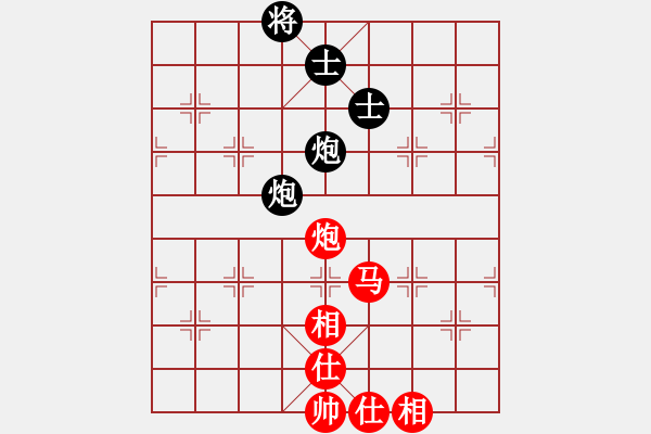 象棋棋譜圖片：金龍象棋(9星)-和-abcdeedcba(9星) - 步數(shù)：200 