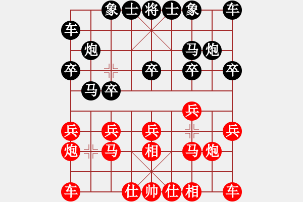 象棋棋譜圖片：graymoon(1段)-勝-olikmu(4段) - 步數(shù)：10 