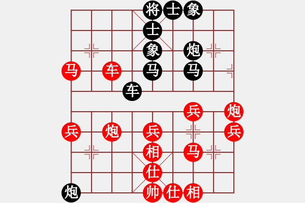 象棋棋譜圖片：22--1---黑先勝--單車雙馬炮--馬4進(jìn)2 - 步數(shù)：0 