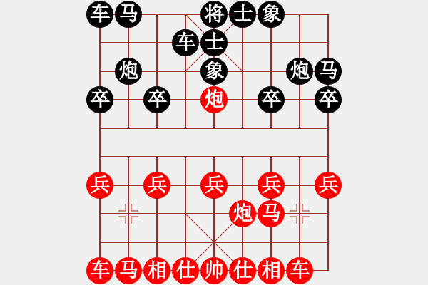 象棋棋譜圖片：陽春市隊鄒華章先勝陽東縣隊李遠志 - 步數(shù)：10 