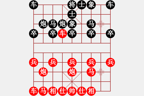 象棋棋譜圖片：橫才俊儒[292832991] -VS- 唯我獨(dú)尊?。?！[1031547978] - 步數(shù)：10 