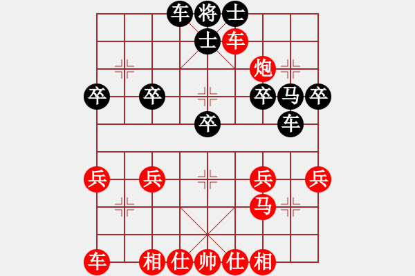 象棋棋譜圖片：太守棋狂先勝廣西友緣棋社路過打醬油業(yè)6-12018·2·2 - 步數(shù)：33 